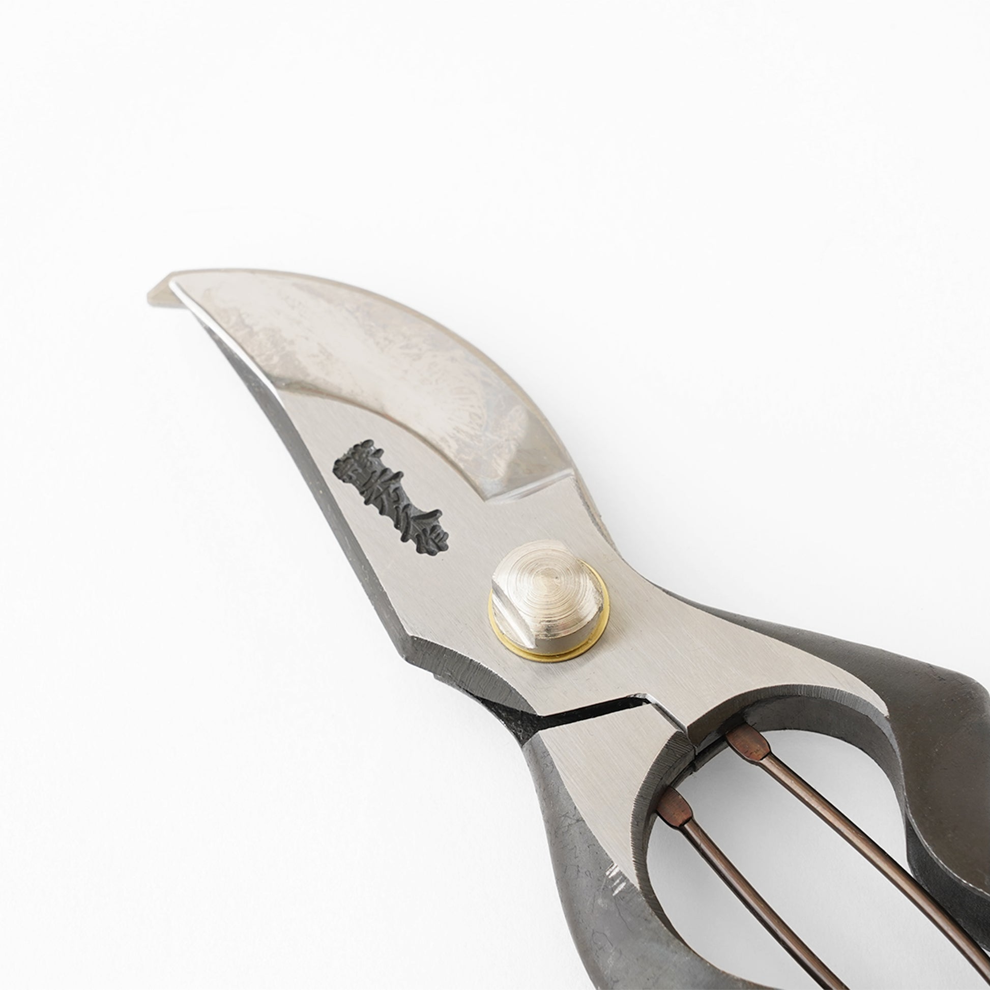 Toyama Hamono Pruning Shears Japanese pruning shears detail view at SF76
