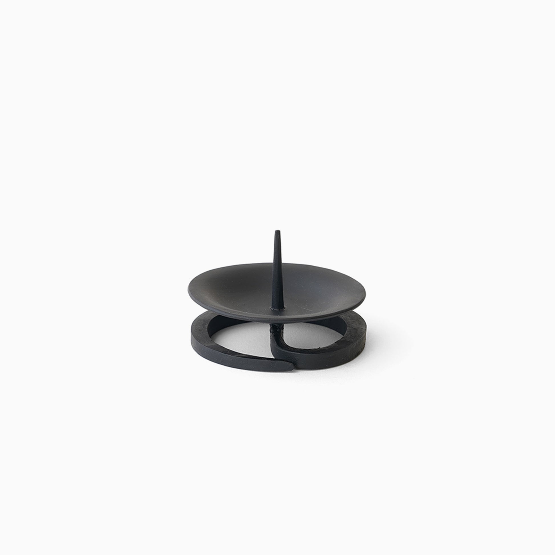 Omori Cast Iron Candle Holder detail image 2, Japanese incense and home fragrance at SF76