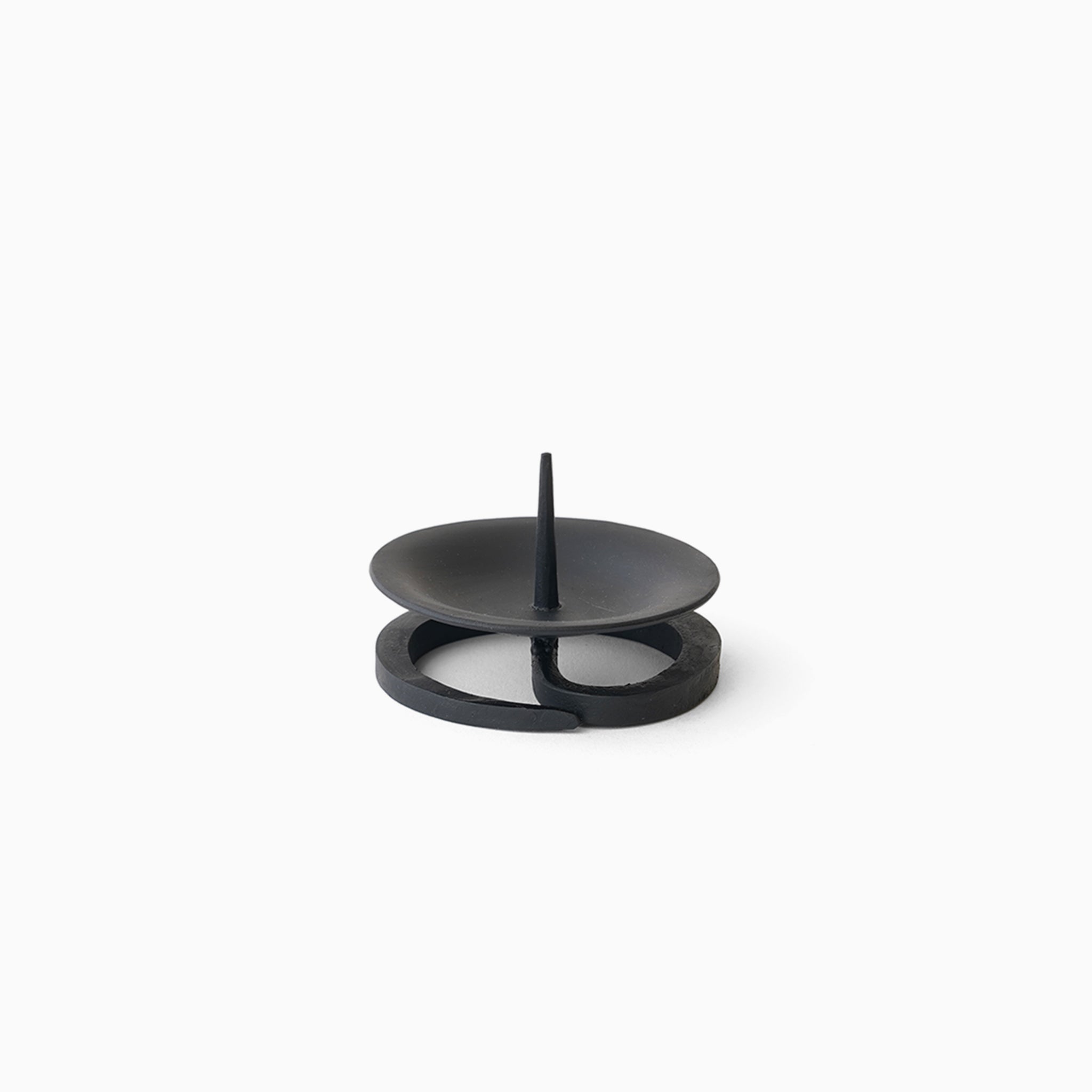 Omori Cast Iron Candle Holder detail image 2, Japanese incense and home fragrance at SF76