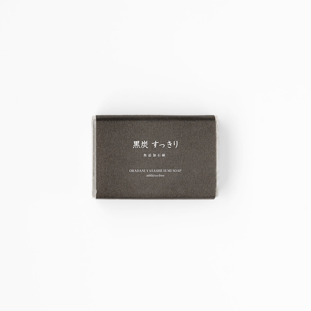 Mutenka Sekken cold process soap in Charcoal at SF76