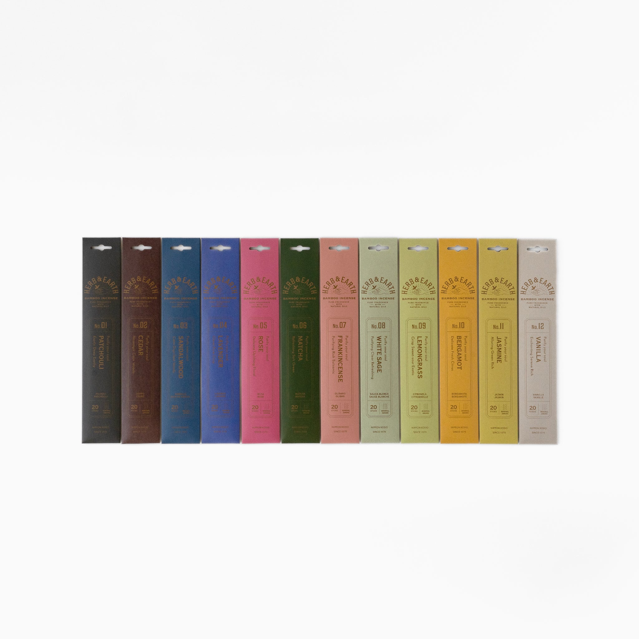 Nippon Kodo H&E Bamboo Incense (20pc)
