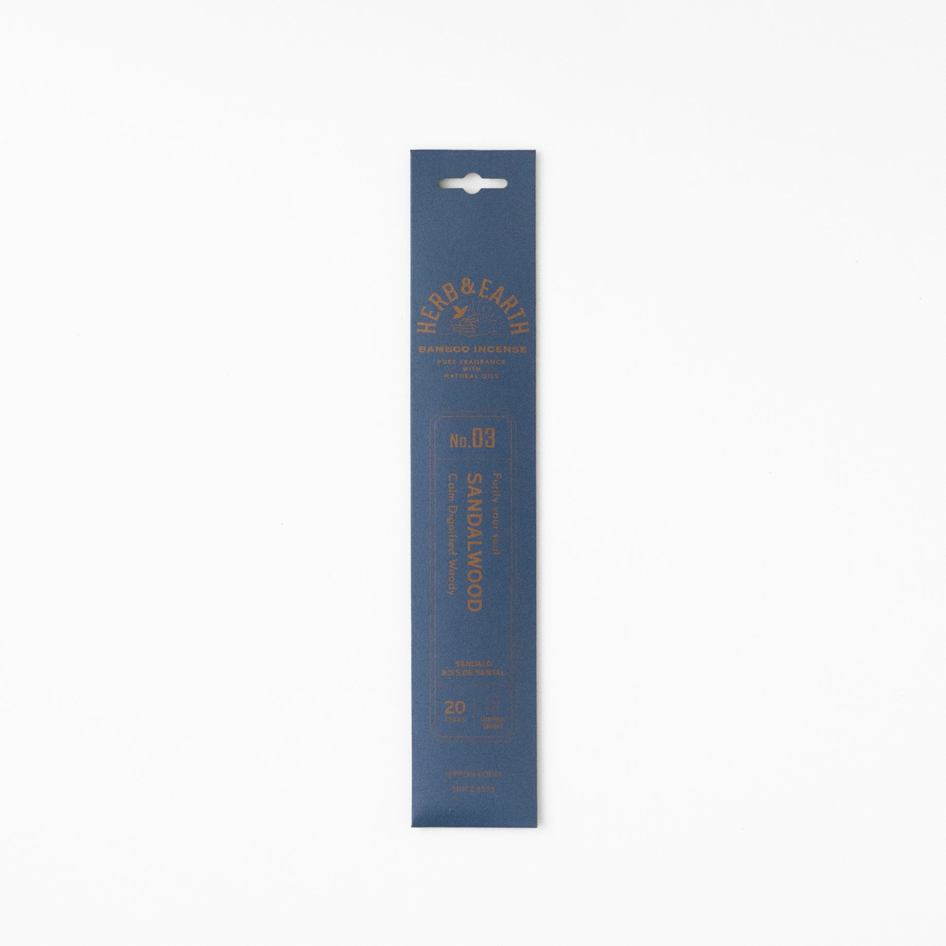 Nippon Kodo H&amp;E Bamboo Incense (20pc) detail image 5, Japanese incense and home fragrance at SF76
