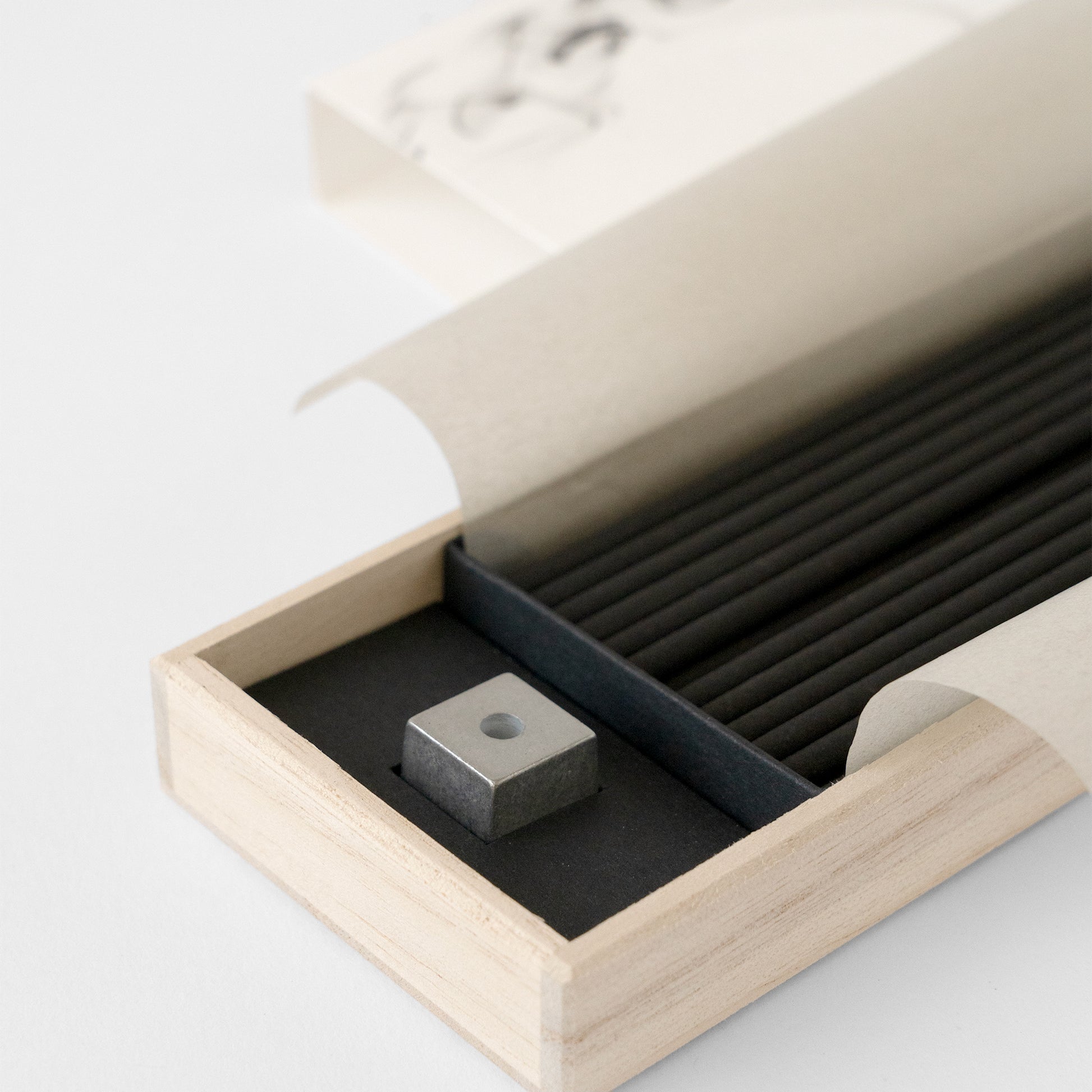 Elemense Japanese incense box with colored sticks at SF76