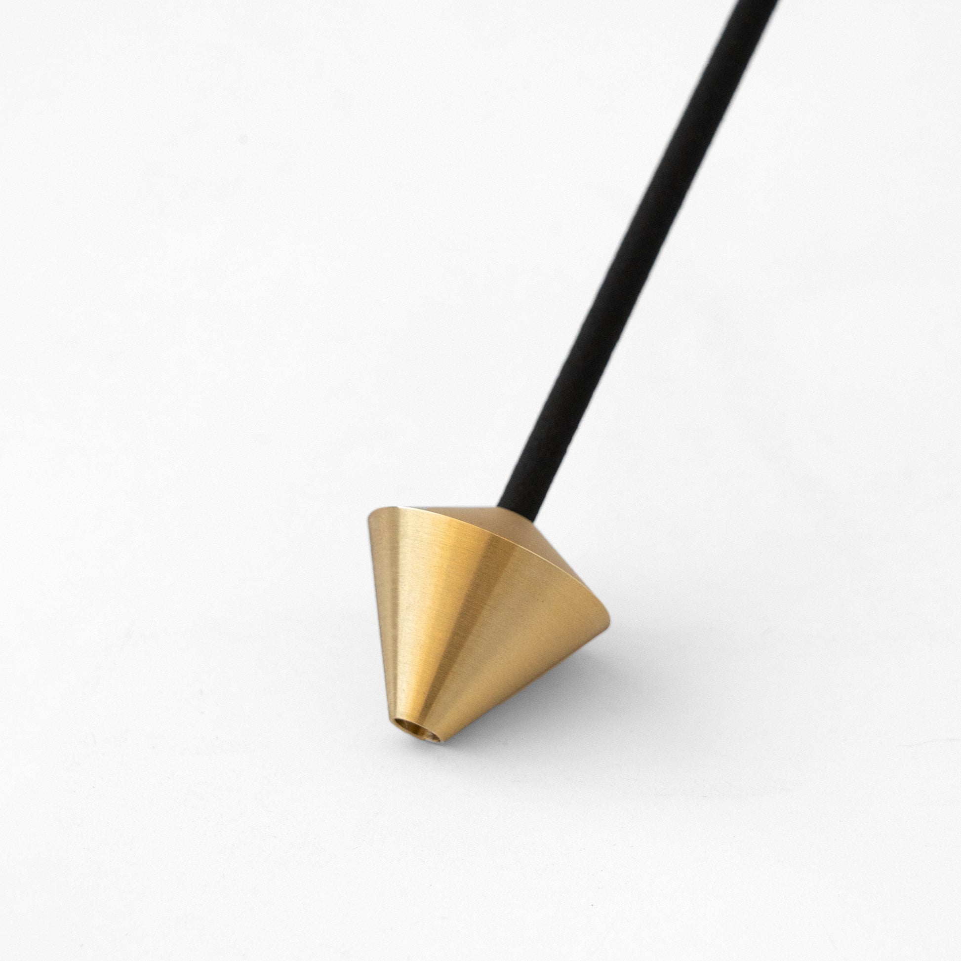 Elemense Acorn Brass Incense Holder