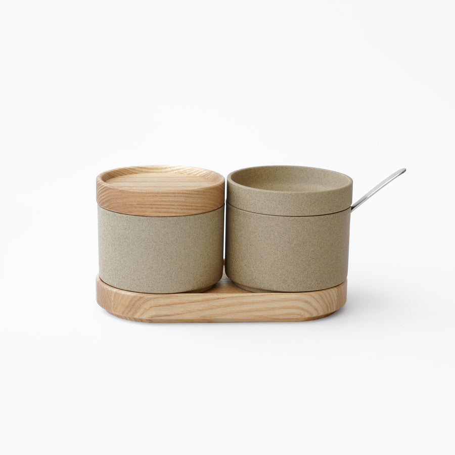 Hasami Porcelain trays and table setting pieces at SF76