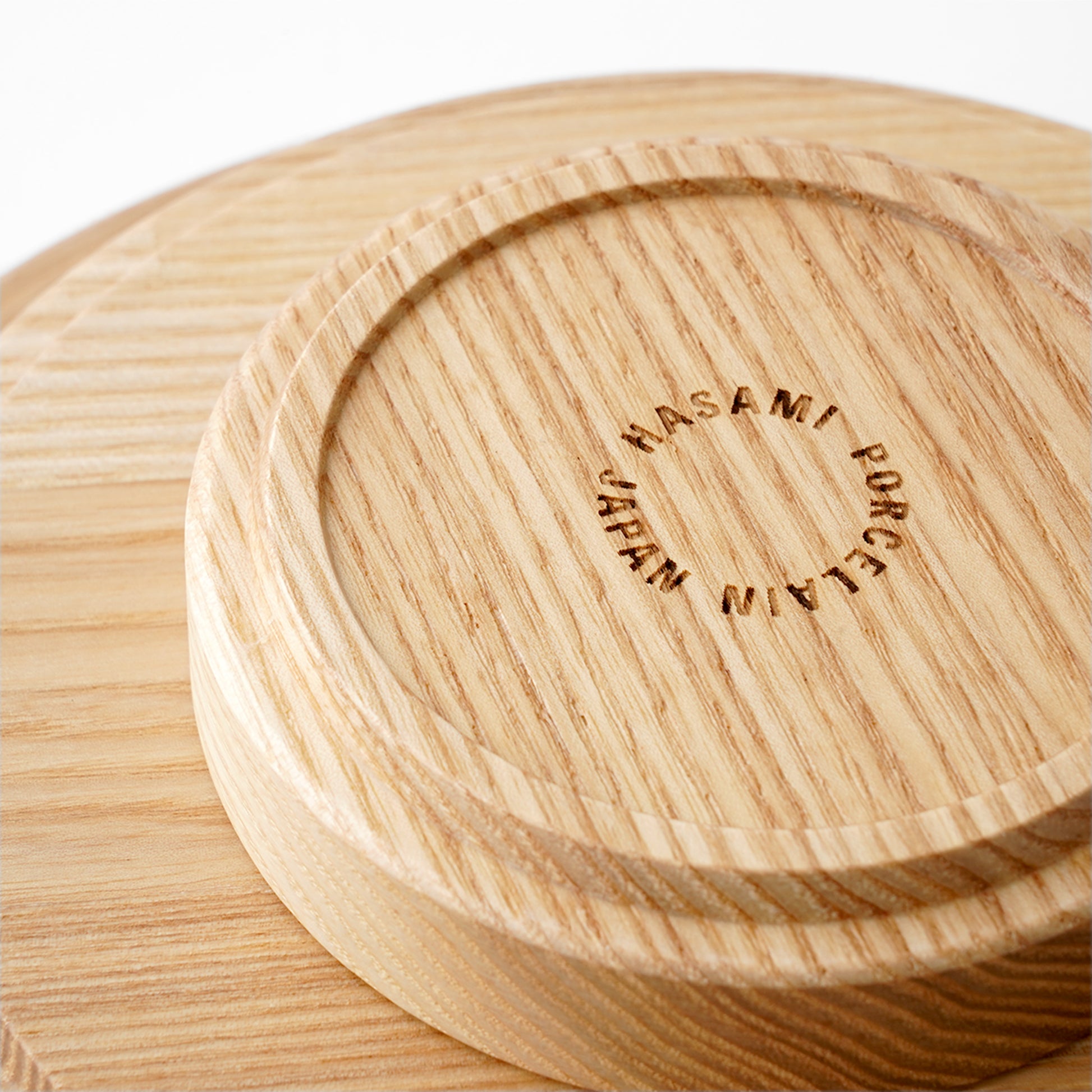 Hasami Porcelain Wooden Tray / Lid - Ash