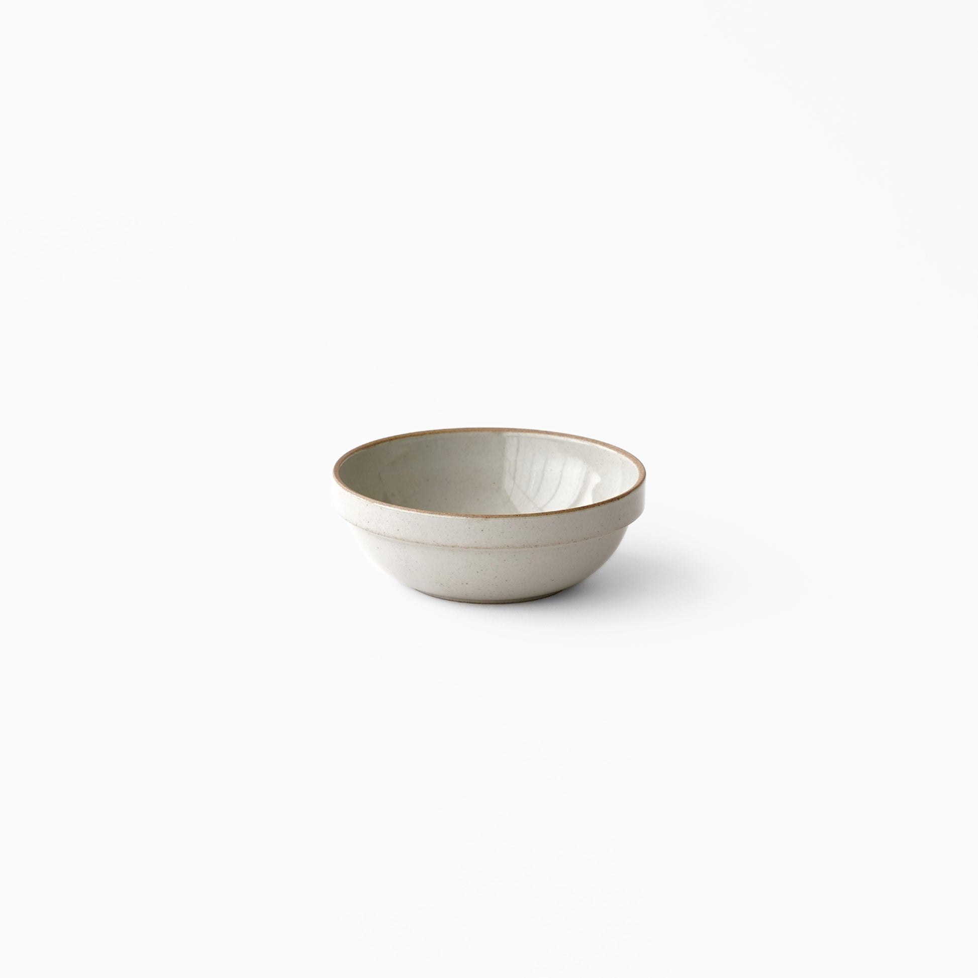 Hasami Porcelain Round Bowl - Gloss Gray