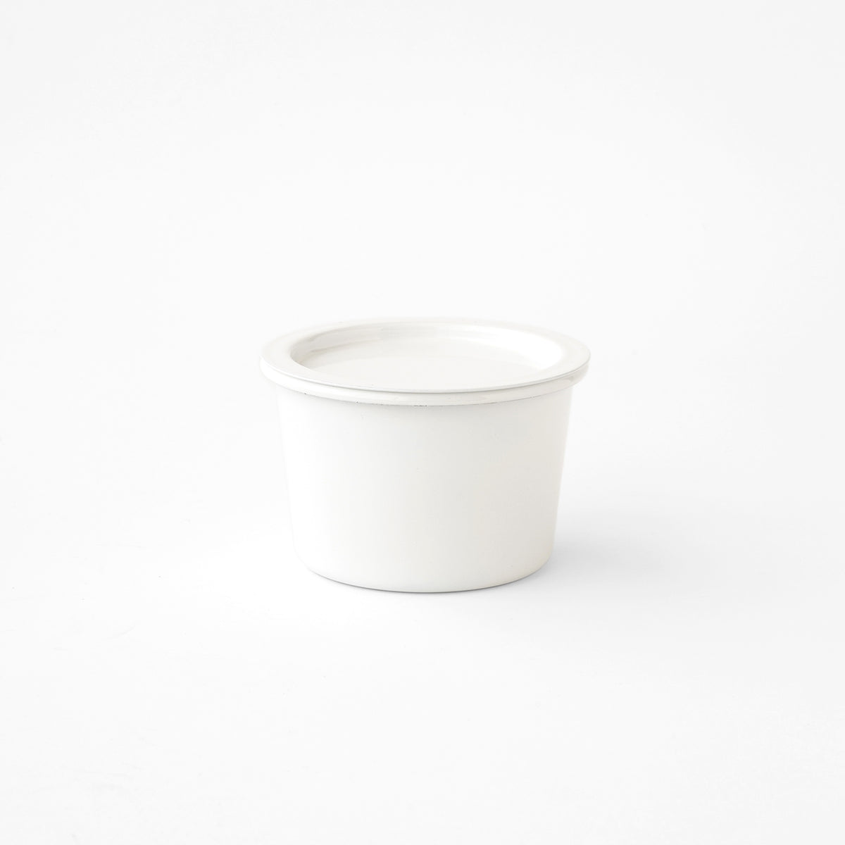 Kaico Maru Canister - White detail image 3, Japanese homeware and gifts at SF76