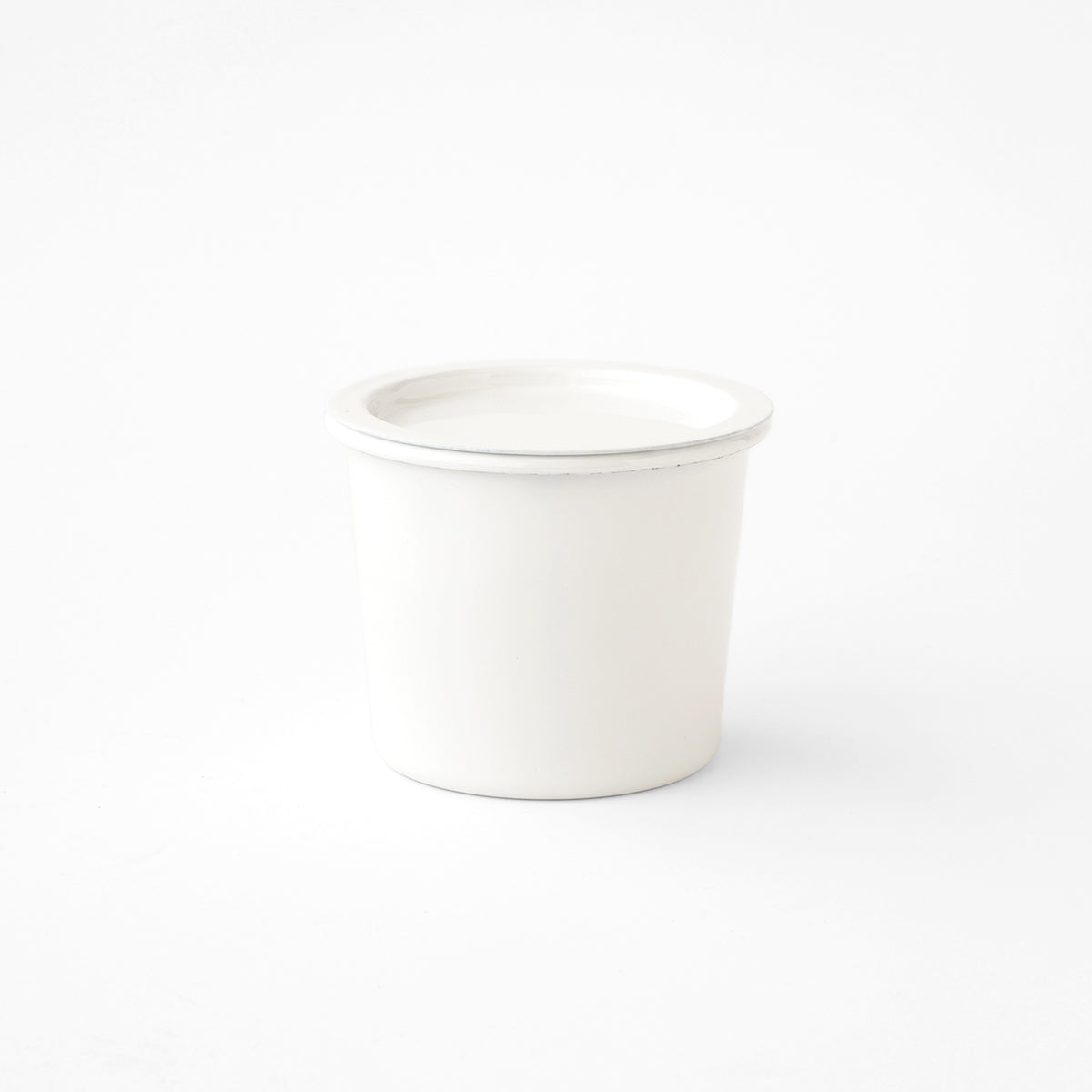 Kaico Maru Canister - White detail image 4, Japanese homeware and gifts at SF76