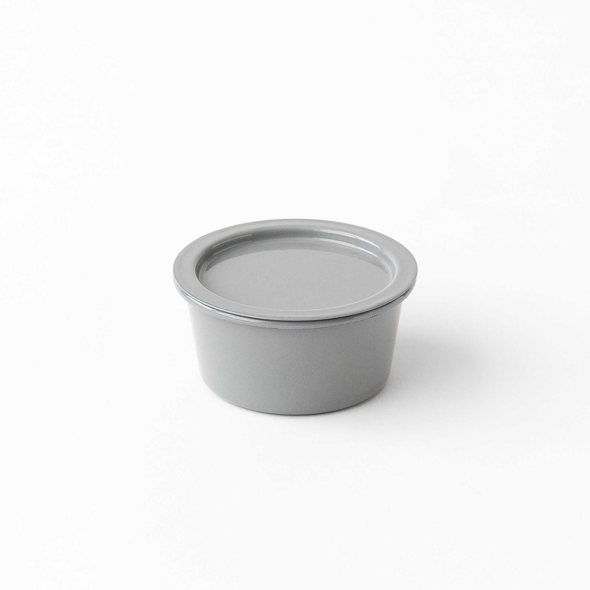 Kaico Maru Canister - Gray detail image 2, Japanese homeware and gifts at SF76