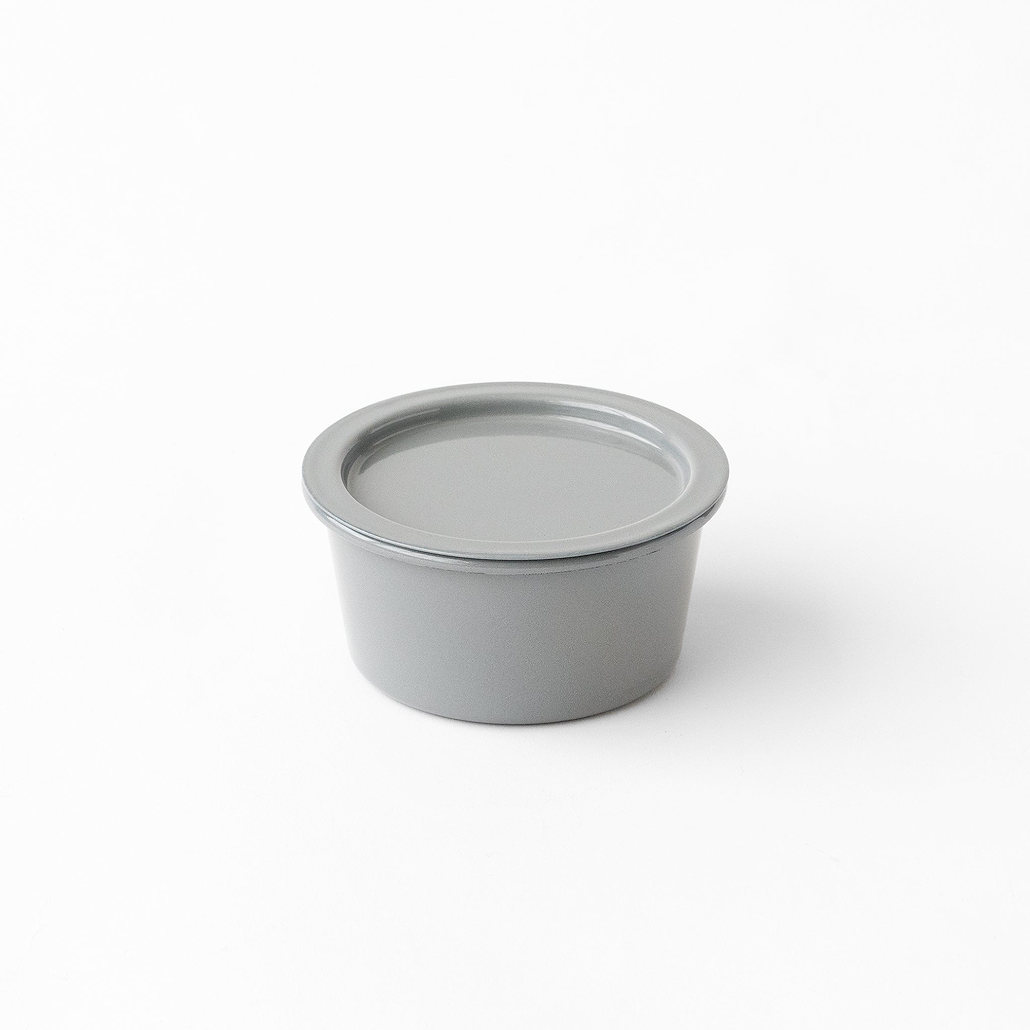 Kaico Maru Canister - Gray detail image 2, Japanese homeware and gifts at SF76