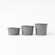 Kaico Maru Canister - Gray product image, Japanese homeware and gifts at SF76