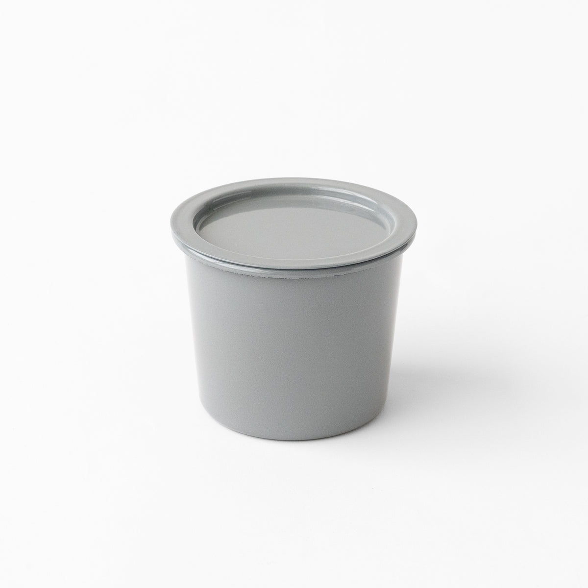 Kaico Maru Canister - Gray detail image 4, Japanese homeware and gifts at SF76