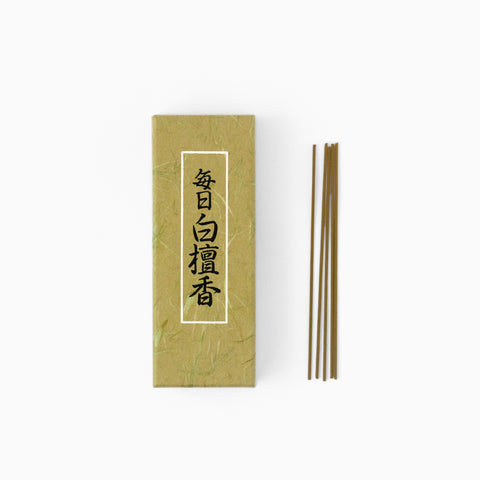 Nippon Kodo Mainichi Byakudan (150pc) product image, Japanese incense and home fragrance at SF76