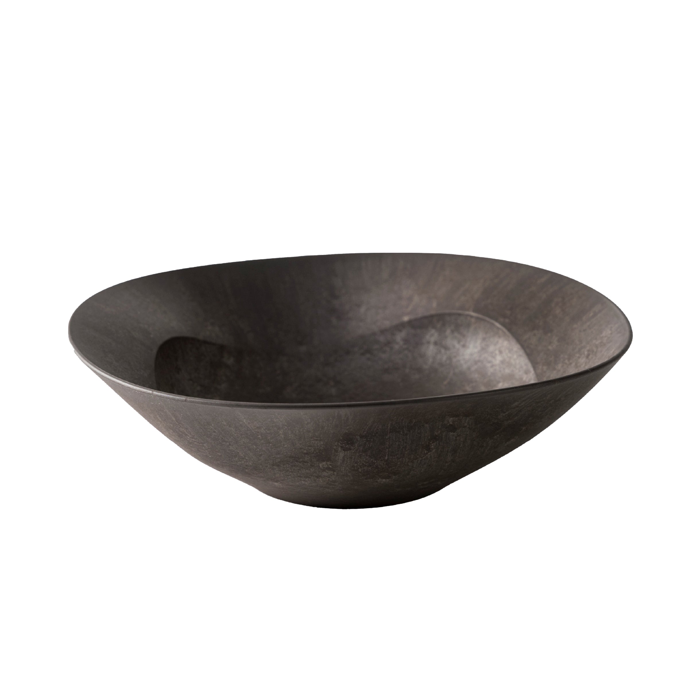 ARAS Cedar Bark Mileu Wave Bowl