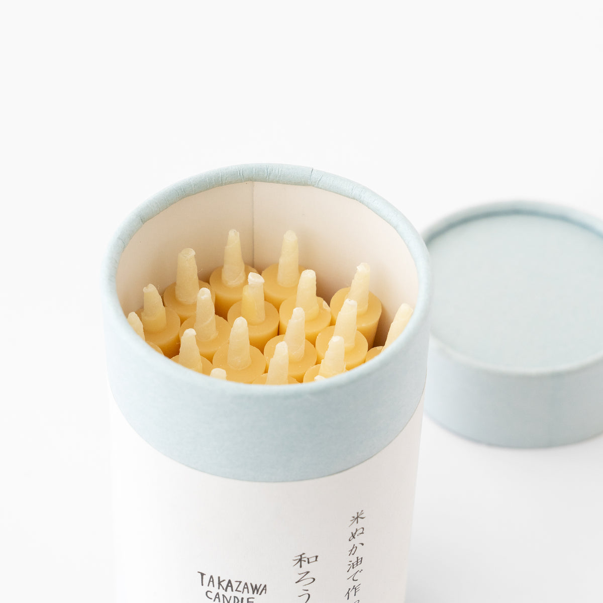 Takazawa Candle - Komenuka Wax detail image 3, Japanese incense and home fragrance at SF76