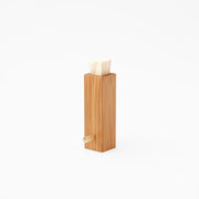Bamboo spice container with wooden scoop at SF76