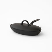 Ogasawara Iron Fish Pan with Lid