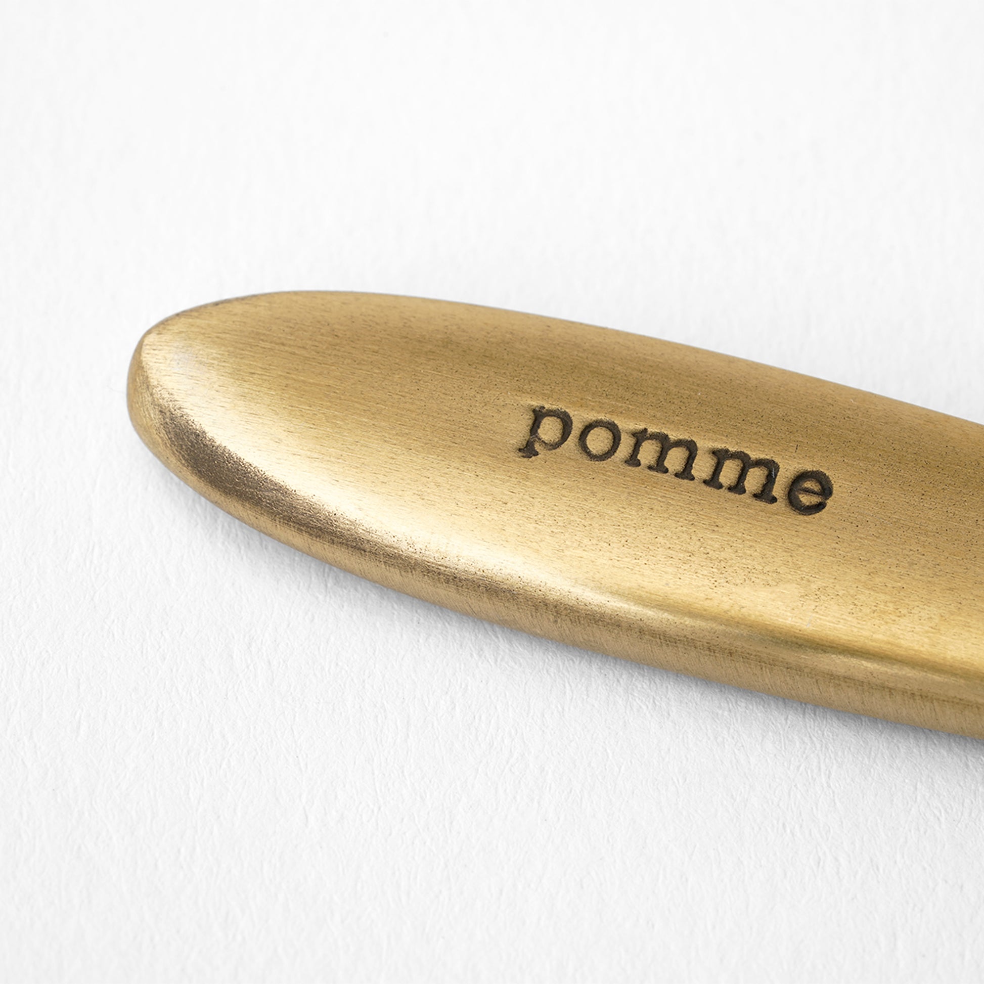 Shizu Hamono Pomme - Petty Knife detail image 2, Japanese tableware and kitchen tools at SF76