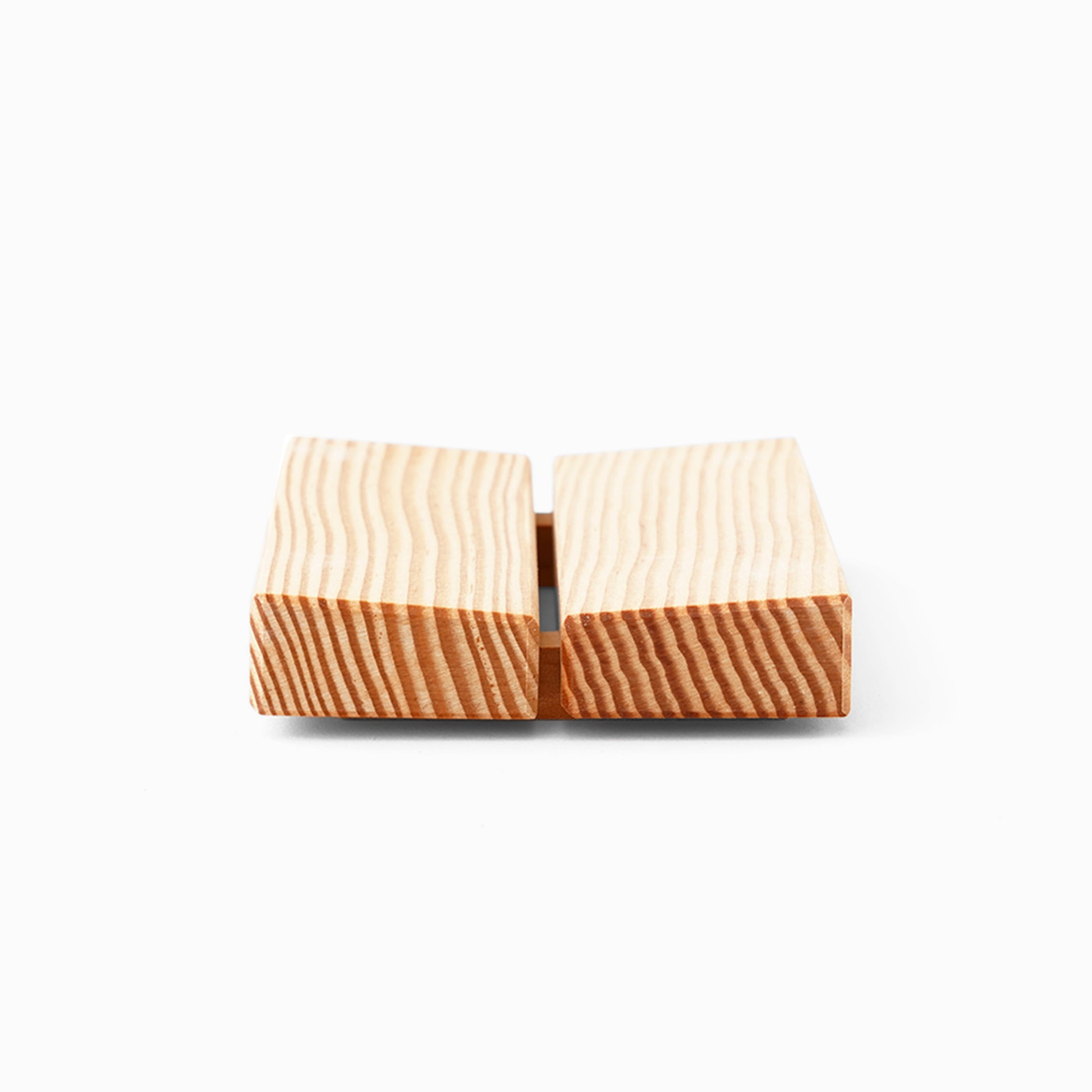 Tenkei Project pine soap dish front view at SF76