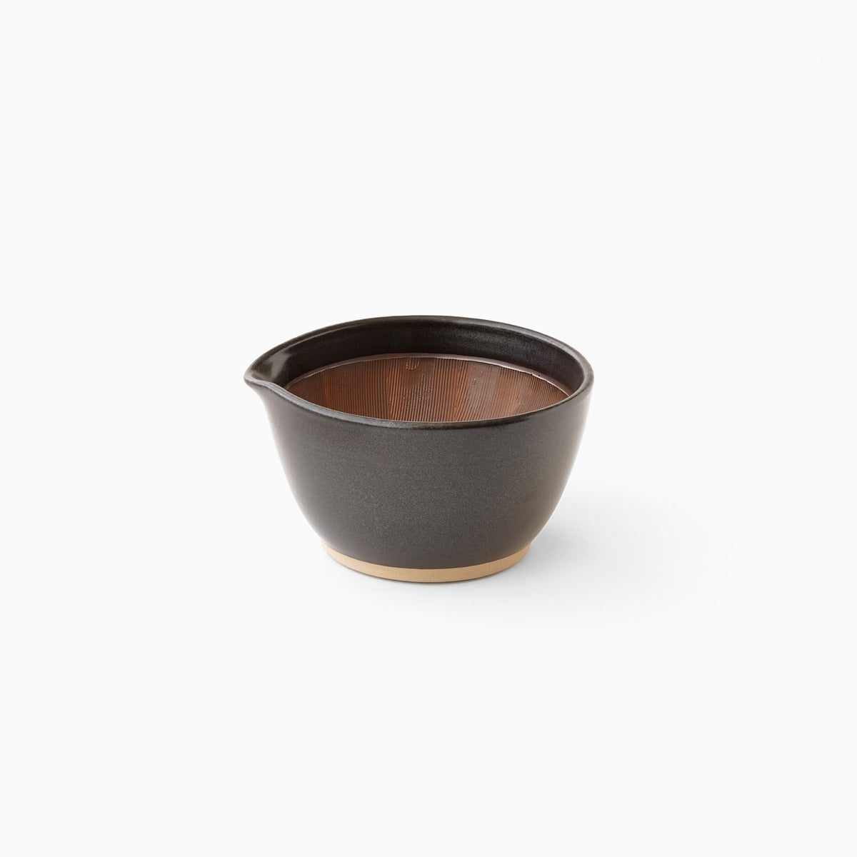 Motoshige Mortar Bowl - Black detail image 3, Japanese tableware and kitchen tools at SF76