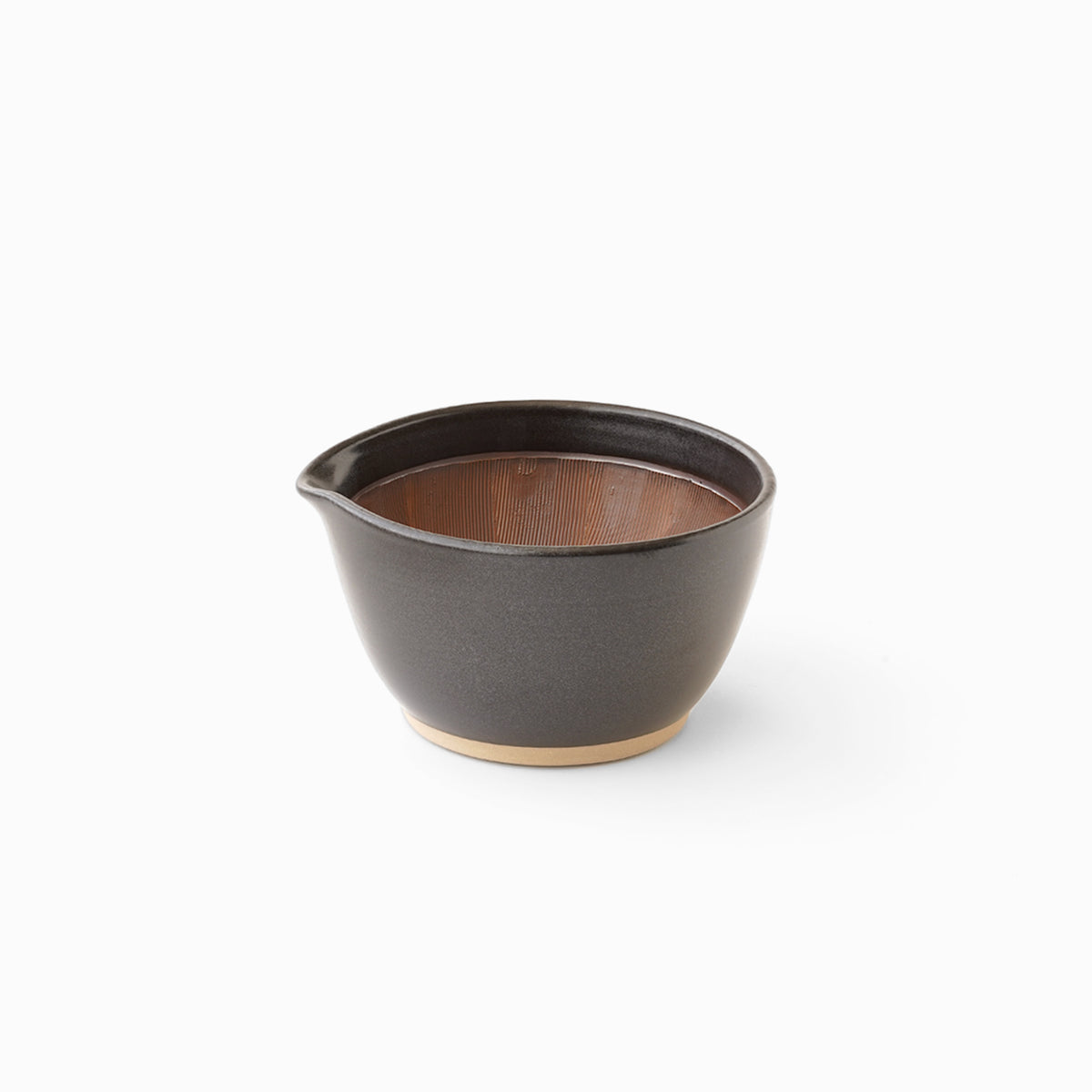 Motoshige Mortar Bowl - Black detail image 4, Japanese tableware and kitchen tools at SF76