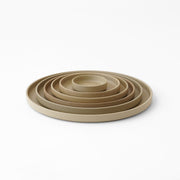 Hasami Porcelain Plate / Lid - Natural