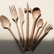POJ Wooden Cutlery - Natural